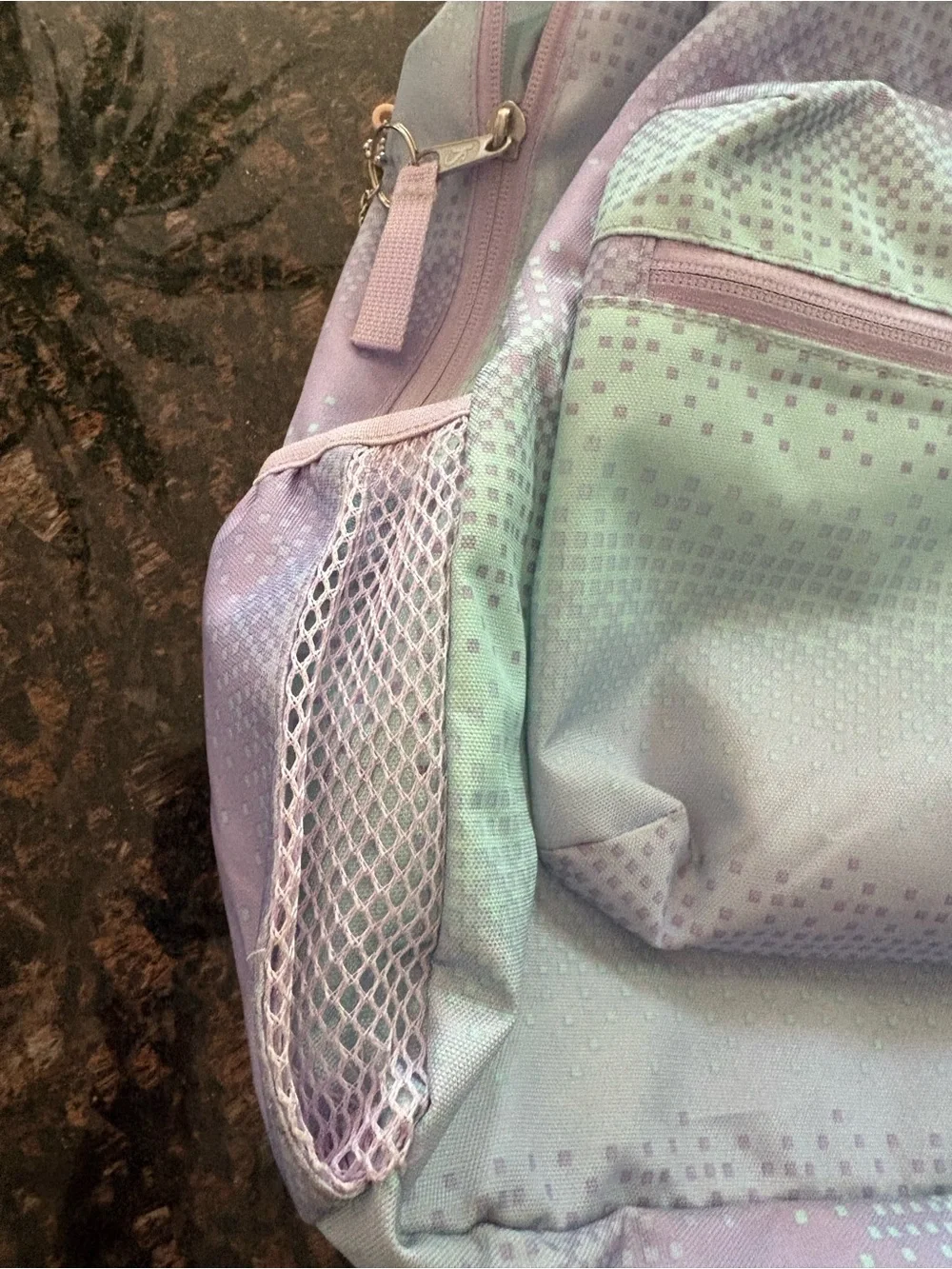 Jansport Kids Pastel Mint & Lavender Ombre Backpack